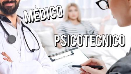 Exame médico e psicológico